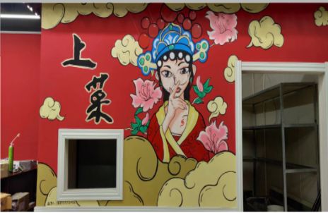 滁州墙体彩绘的发展和应用