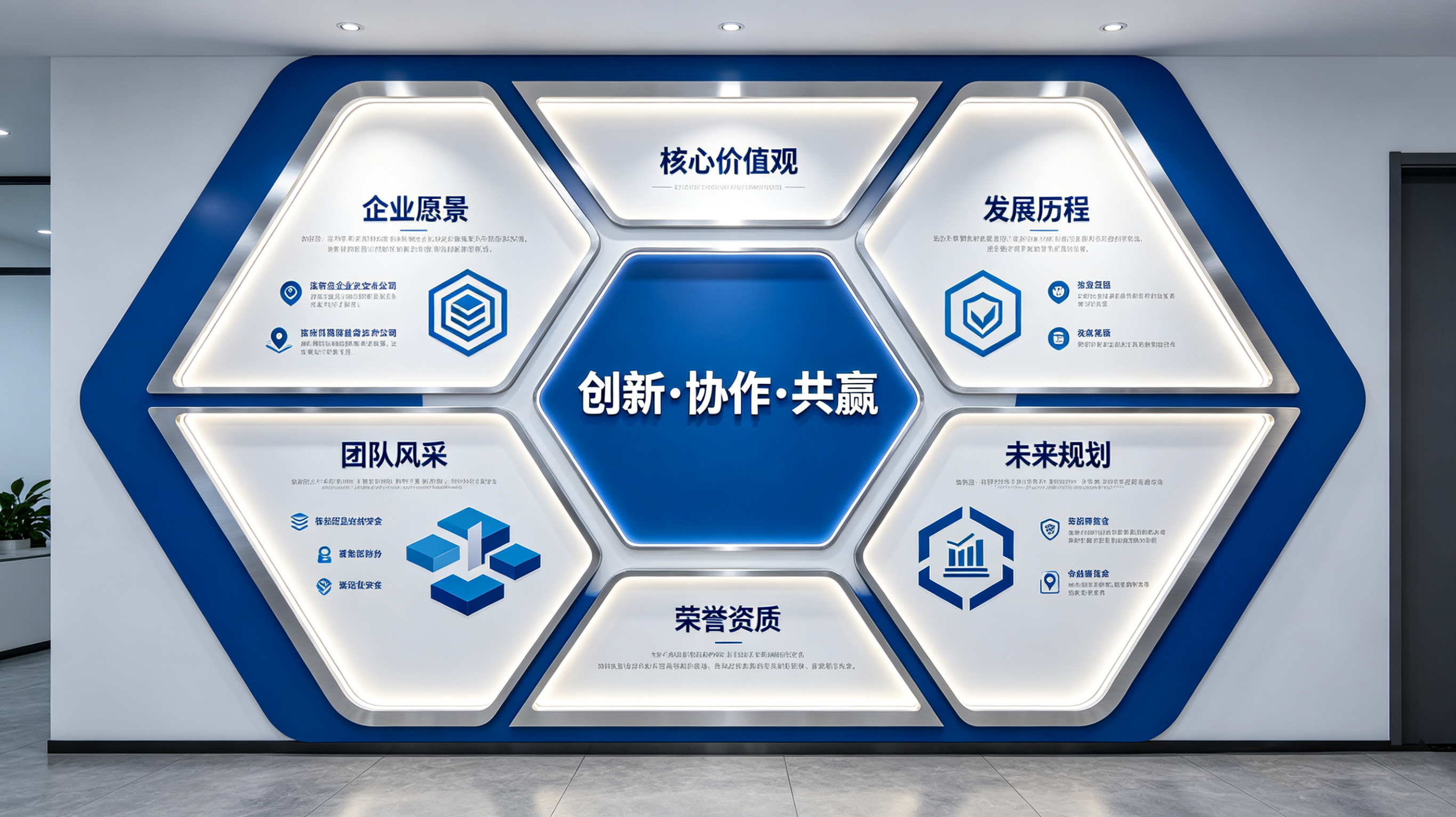 滁州企业文化墙六边形避坑指南（新手常犯5个错误）